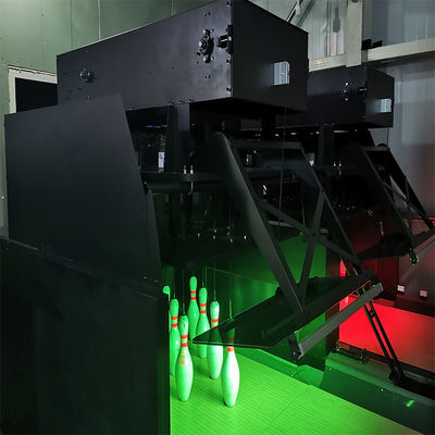 USBC Standard Tenpin Bowling Equipment 3D Borduurwerk Logo Synthetische baan Laatste score